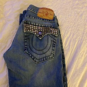 True Religion Blue Jeans Size 28